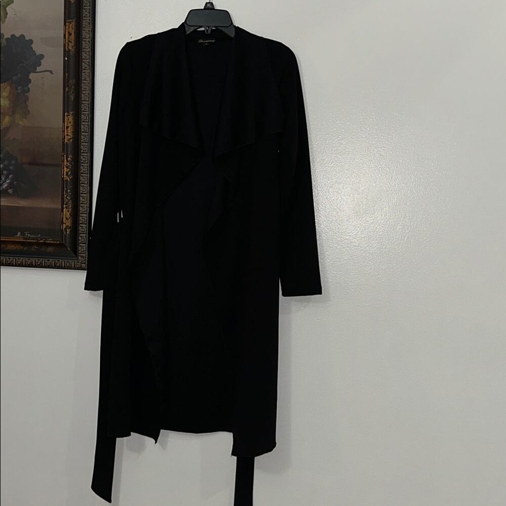 Shinestar Elegant Black Cardigan - size small